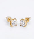 Square Studded Earrings