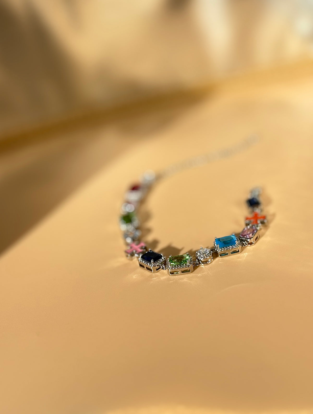 Multi Color Gemstone Bracelet