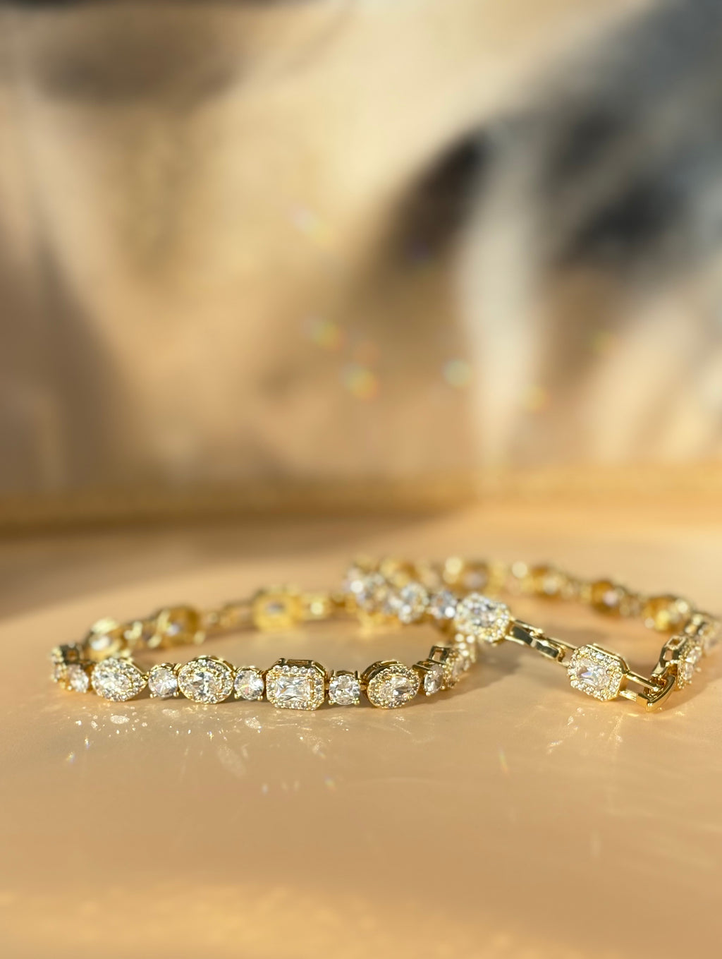 Luxe Mixed-Cut Tennis Bracelet