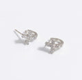 Cross Studded Earrings